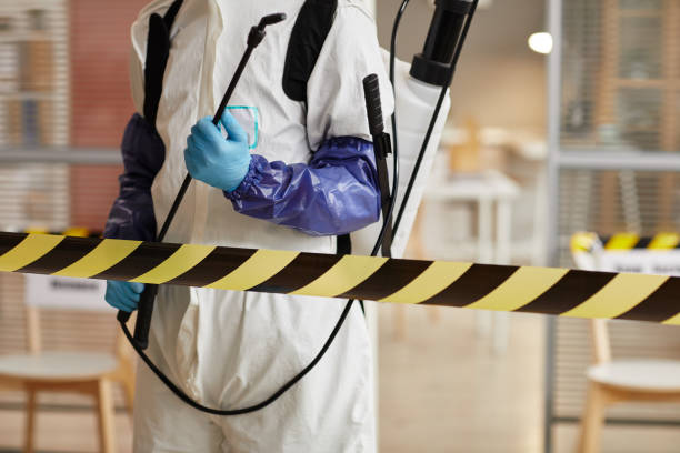 Professional Biohazard technician working in Boston, MA